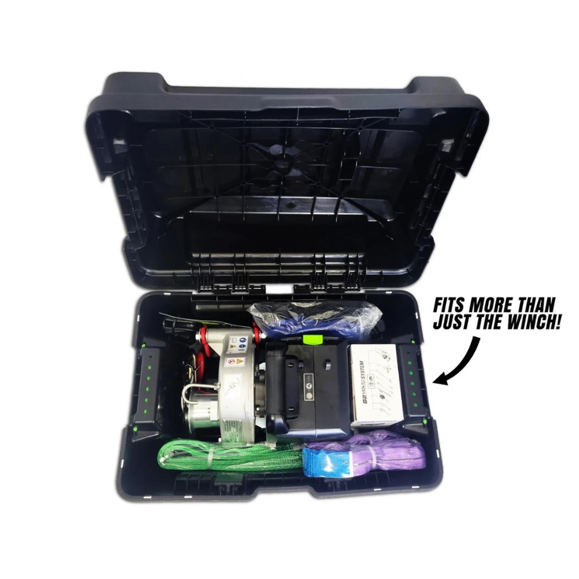 Portable Winch Hard Transport case PCA-0107 for Gas and Battery-Powered Winches and Accessories